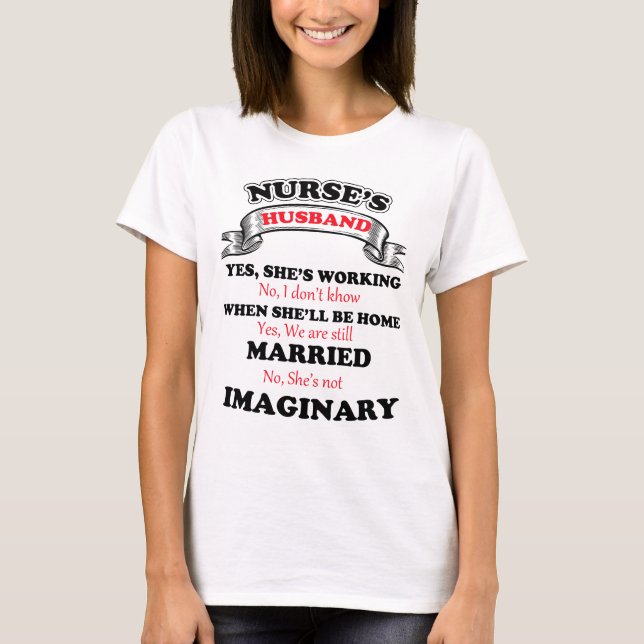 Camiseta Nurse Husband (Anverso)