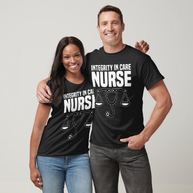 CAMISETA NURSE - INTEGRITY IN CARE (Unisexo)