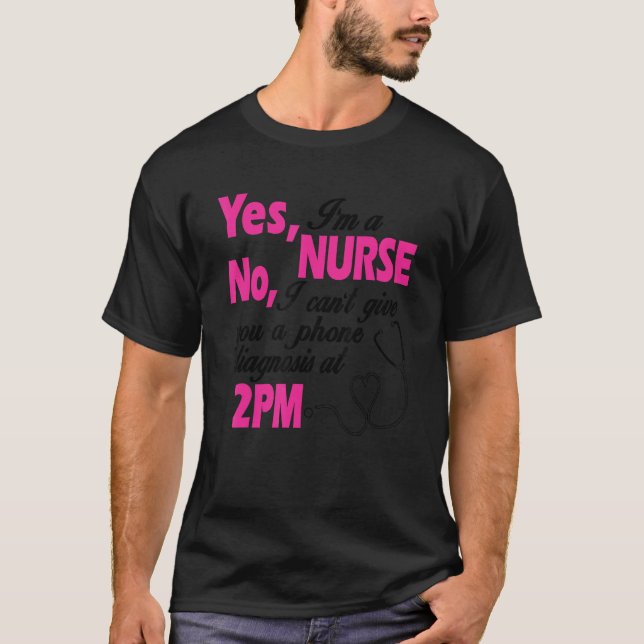 Camiseta Nurse Nurses Work Hospital Teaching Design (Anverso)