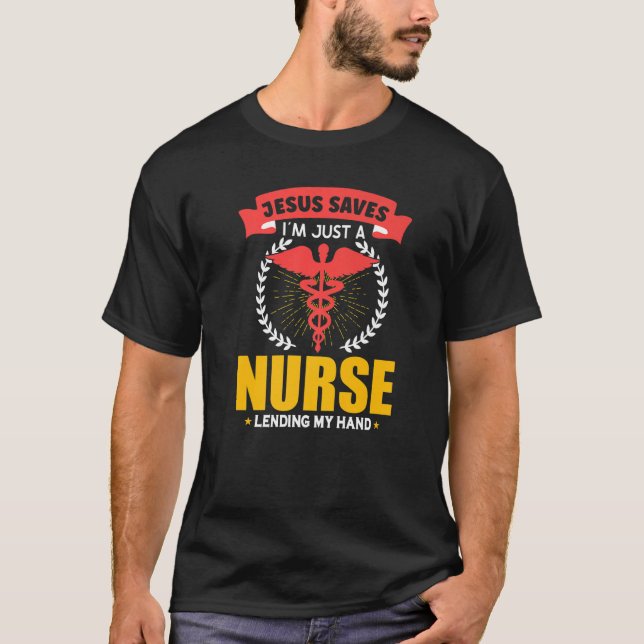 Camiseta Nurse Nursing Clinic Medical Stuff Paramedic Medic (Anverso)