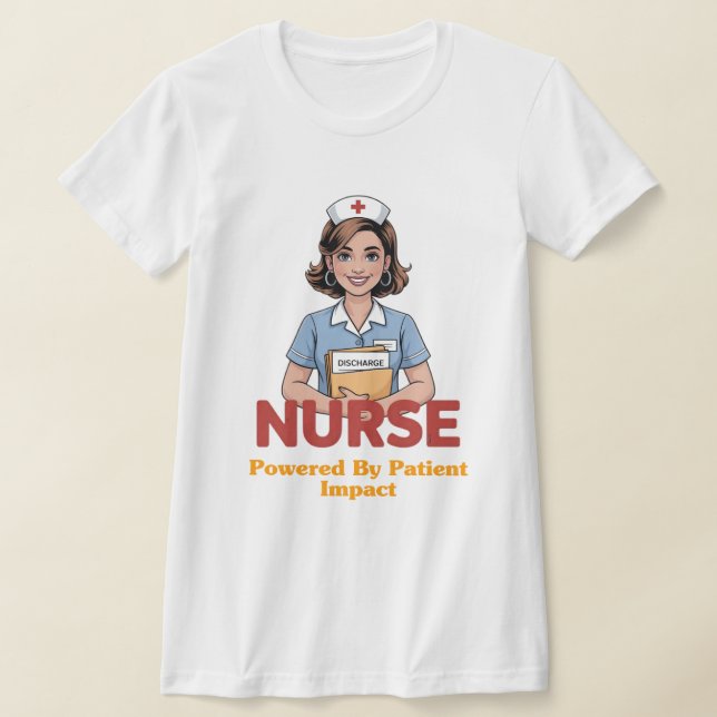 Camiseta Nurse Powered by Coffee T-shirt (Distribución)