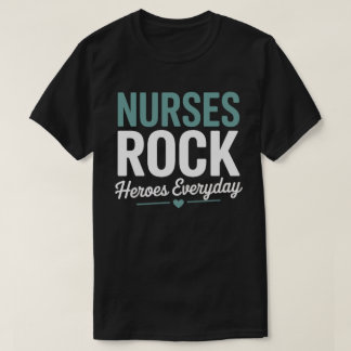 Camiseta Nurse Rock Heroes Everyday T-Shirt