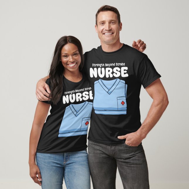 CAMISETA NURSE - STRENGTH BEYOND SCRUBS (Unisexo)