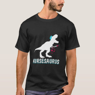 Camiseta Nursesaurus Enfermera Saurio Enfermera Para Rn Lpn
