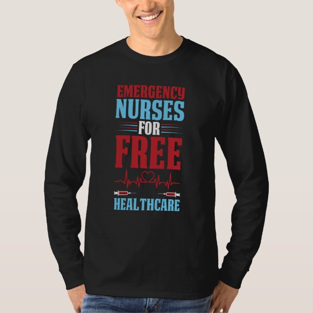 Camiseta Nursing Healthcare Hospital  Caretaker Emergency N (Anverso)