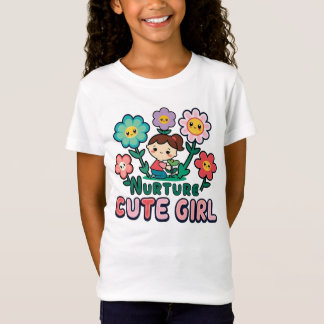 Camiseta Nurture lindo chica