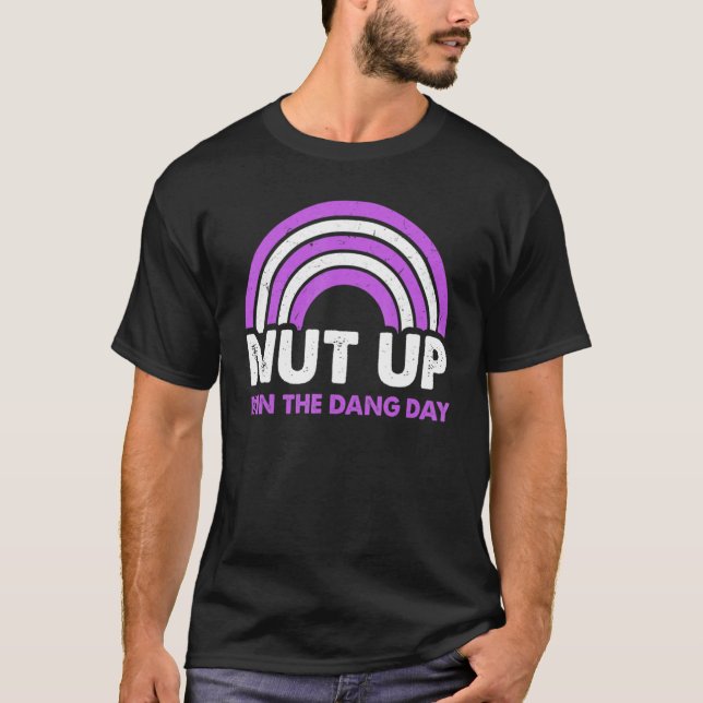 Camiseta Nut Up y Win Dang Day Rainbow (Anverso)