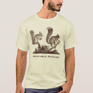 Camiseta Nutcase certificable - ardillas divertidas de la