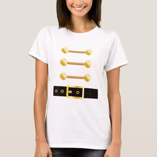 Camiseta Nutcracker Costume Uniform Matching Toy Soldier  (Anverso)