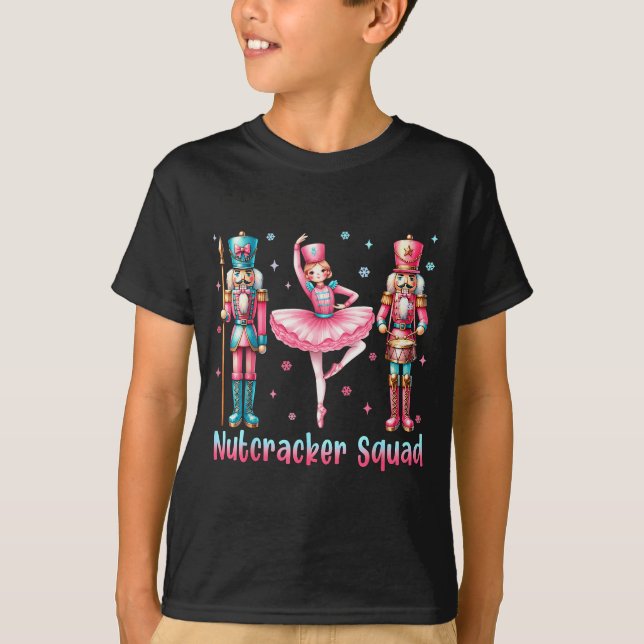 Camiseta Nutcracker Squad Ballet Dance Merry Christmas Wome (Anverso)