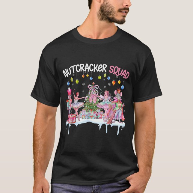 Camiseta Nutcracker Squad Christmas Nk Ballet Sugar Plum Fa (Anverso)