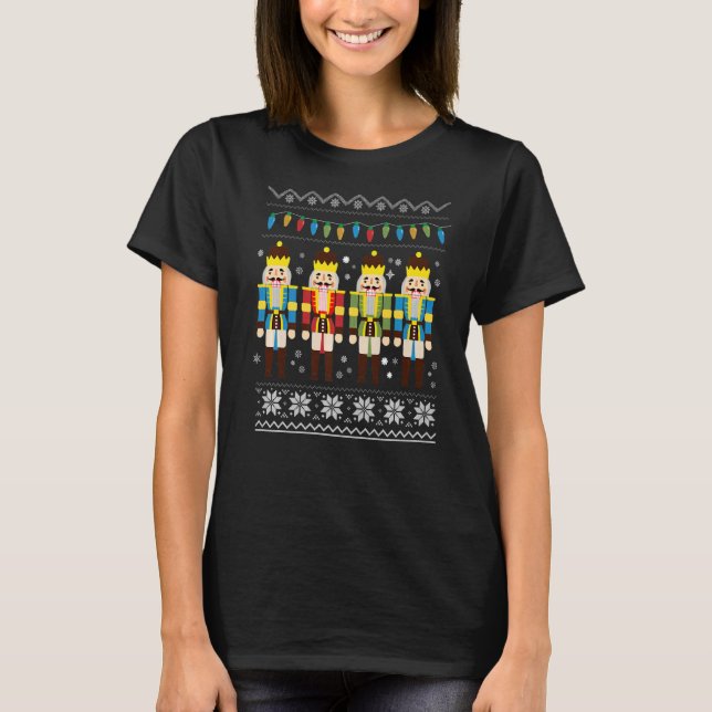 Camiseta Nutcracker Squad Crew Ballet Groupe de danza Idea  (Anverso)