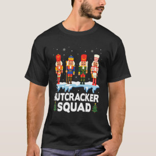 Camiseta Nutcracker Squad Holiday Ballet Dance Christmas Pa