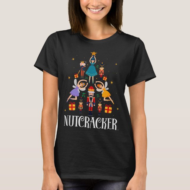 Camiseta Nutcracker Sugar Fairy Plum Christmas - Nutcracker (Anverso)