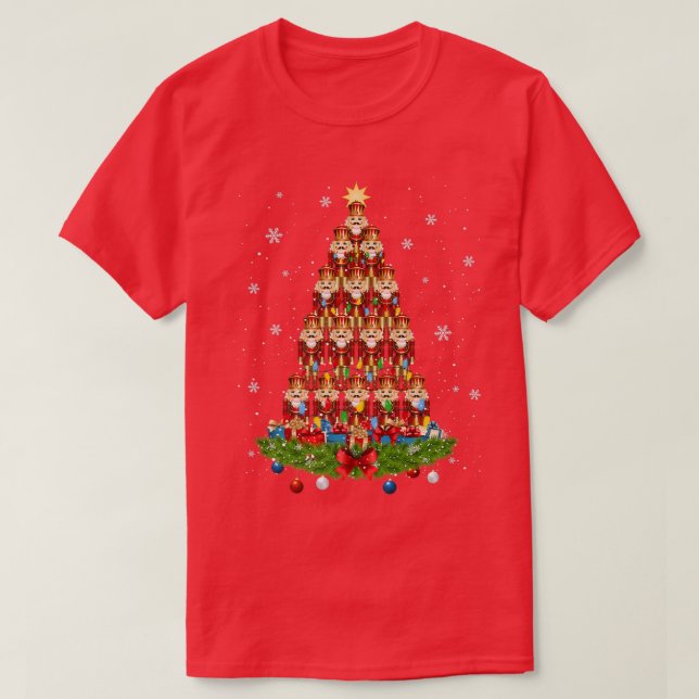 Camiseta Nutcrackers Toy Christmas Tree Soldier Premium128 (Diseño del anverso)