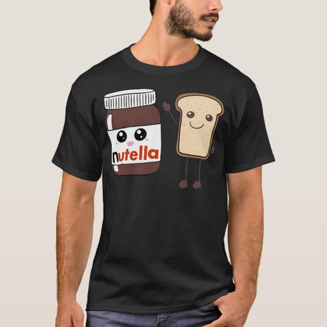 Camiseta Nutella Y Pan (Anverso)
