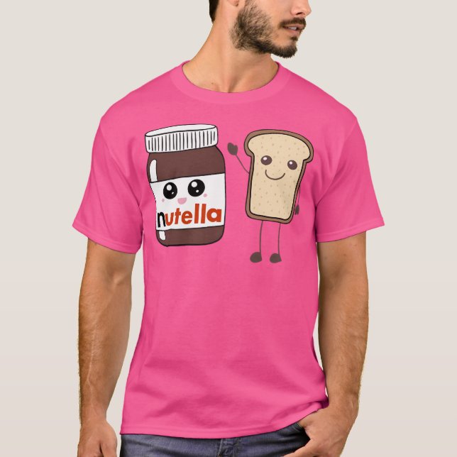 Camiseta Nutella Y Pan (Anverso)