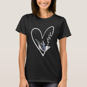 Camiseta Nuthatch Bird Bird Bircher Animal Biólogo 1