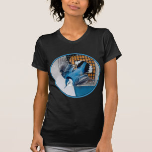Camiseta Nuthatch blanco en nieve - foto original