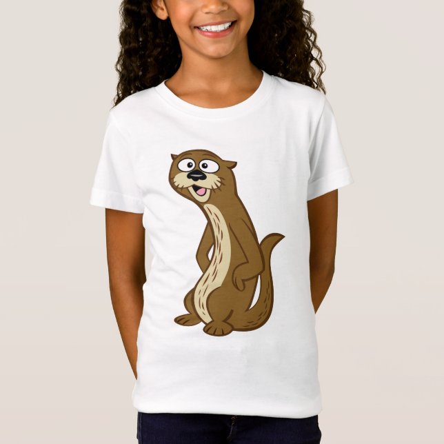 Camiseta Nutria de Rick el | Reggie del guardabosques (Anverso)