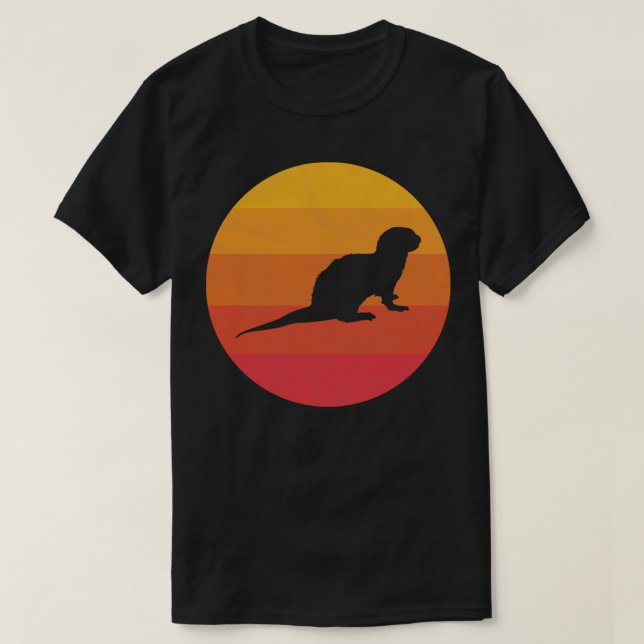 Camiseta Nutria de río (Diseño del anverso)