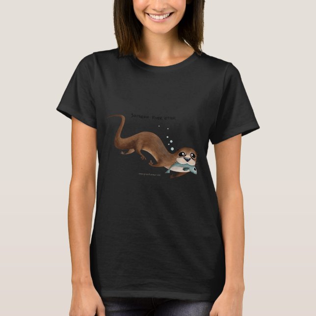 Camiseta Nutria de Río Austral (Anverso)