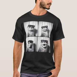 Camiseta Nutria Divertida Con Gafas De Sol Ama Las Nutrias