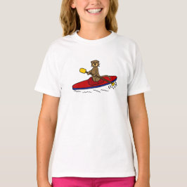 Camiseta Nutria divertida Kayaking