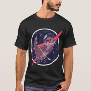 Camiseta Nutria espacial