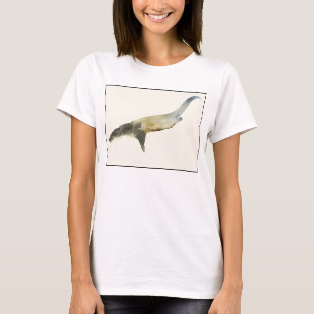 Camiseta Nutria europea (Anverso)
