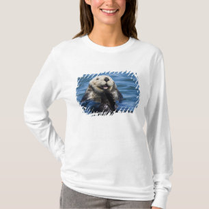 Camiseta Nutria marina de California Enhydra lutris) se aci