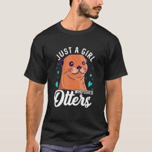 Camiseta Nutria Para Nutria De Mar Hurón Pez Nutria Anima