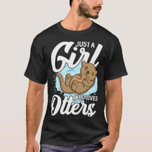 Camiseta Nutria para nutria marina hurón pez nutria animal