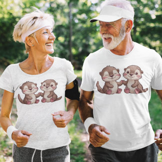 Camiseta nutrias lindas