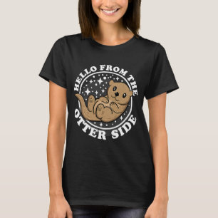 Camiseta Nutrición cutánea para la esposa nutria de mar 2