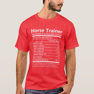 Camiseta Nutrición De Caballo E Innegable