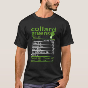 Camiseta Nutrición de las Coles Rizadas Comida Disfraz de A