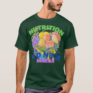 CAMISETA NUTRICIÓN NACIONAL MES MES MES 12