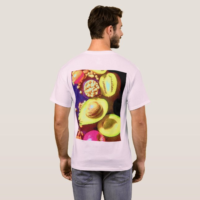 Camiseta "Nutrición Saludable" Foto Cuta. ¡Hazte con una en (Reverso completo)