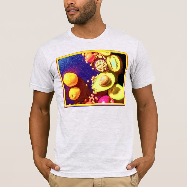 Camiseta "Nutrición Saludable" Foto Cuta. ¡Hazte con una en (Anverso)