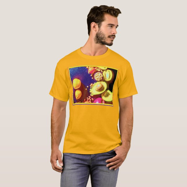 Camiseta "Nutrición Saludable" Foto Cuta. ¡Hazte con una en (Anverso completo)