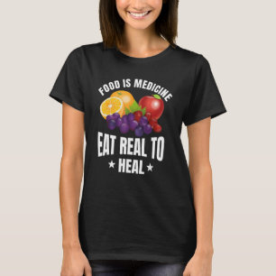 Camiseta Nutricionista Dietista Médico RDN Alimentos