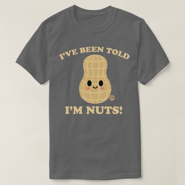 CAMISETA NUTS PEANUT (Diseño del anverso)