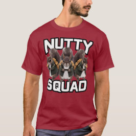 Camiseta Nutty Squad, Squirrel Snack Squad