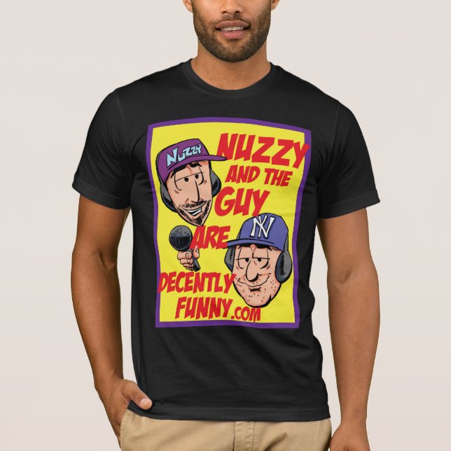 Camiseta Nuzzy y el individuo (Anverso)