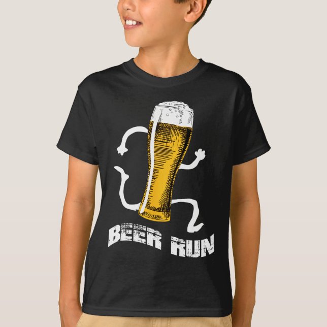 Camiseta NV004 Fun Beer s para hombres (Anverso)