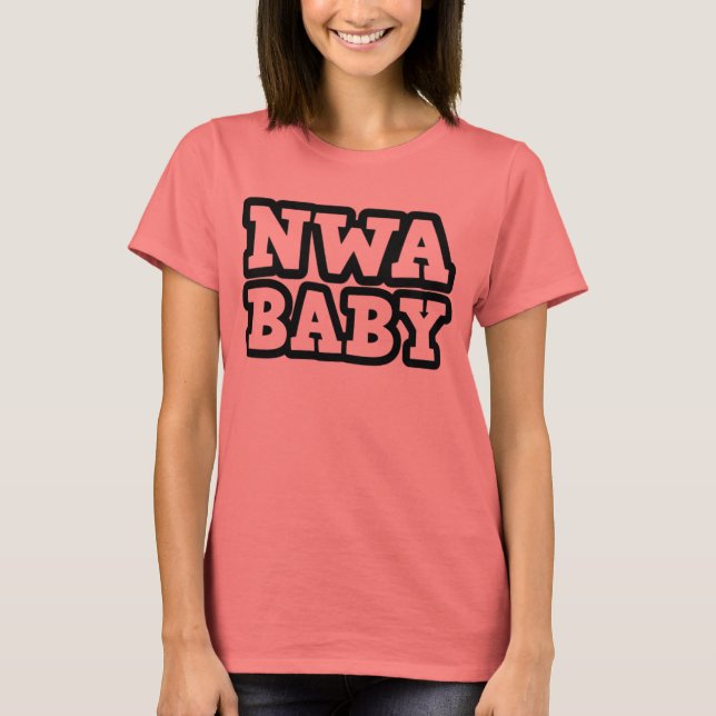 Camiseta Nwa Baby Personalizado de la raza Fullbret (Anverso)