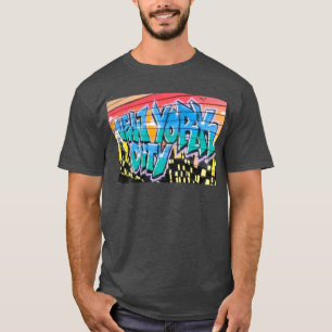 camiseta ny de la cadera de New York City de la