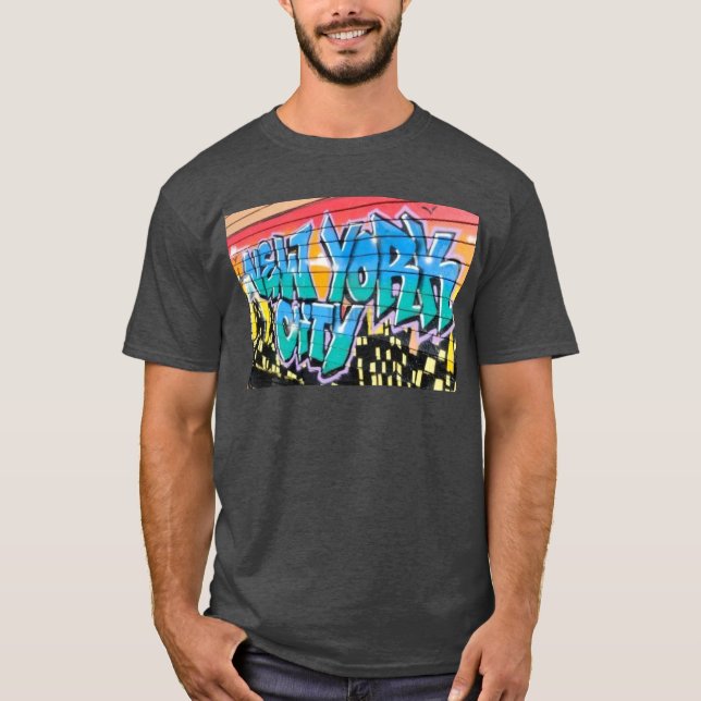 camiseta ny de la cadera de New York City de la (Anverso)