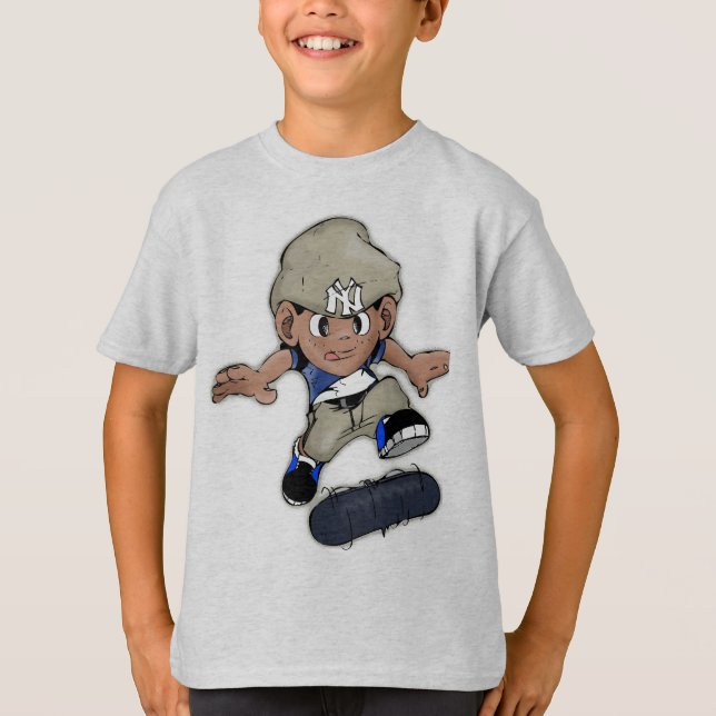 Camiseta NY Kickflip (Anverso)
